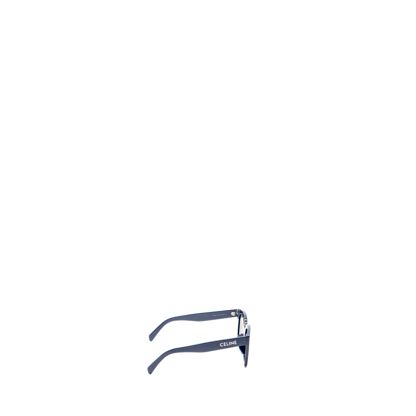 Celine Letter Logo Sunglasses Blue SHW