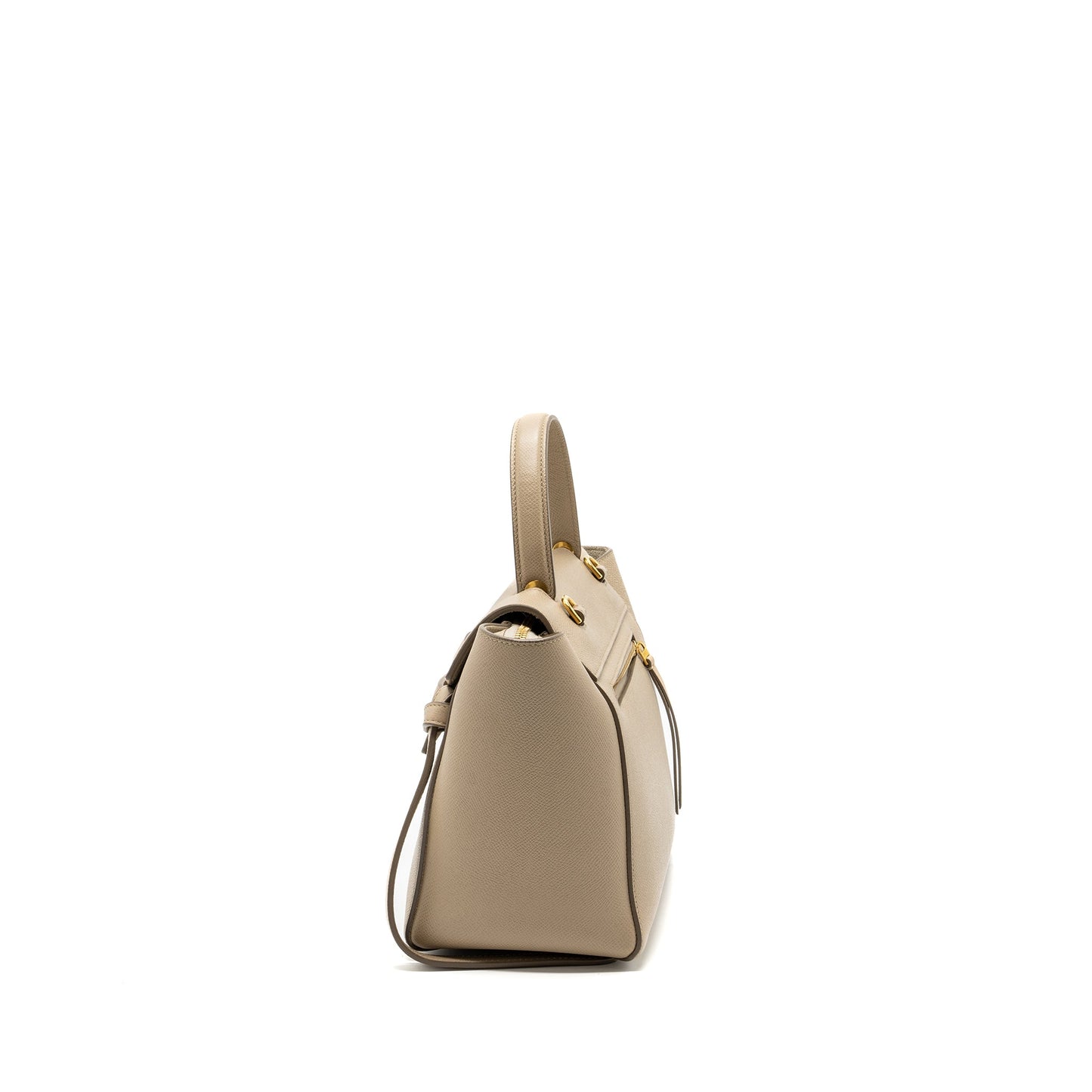 Celine Micro Belt Bag Grained Calfskin Beige GHW
