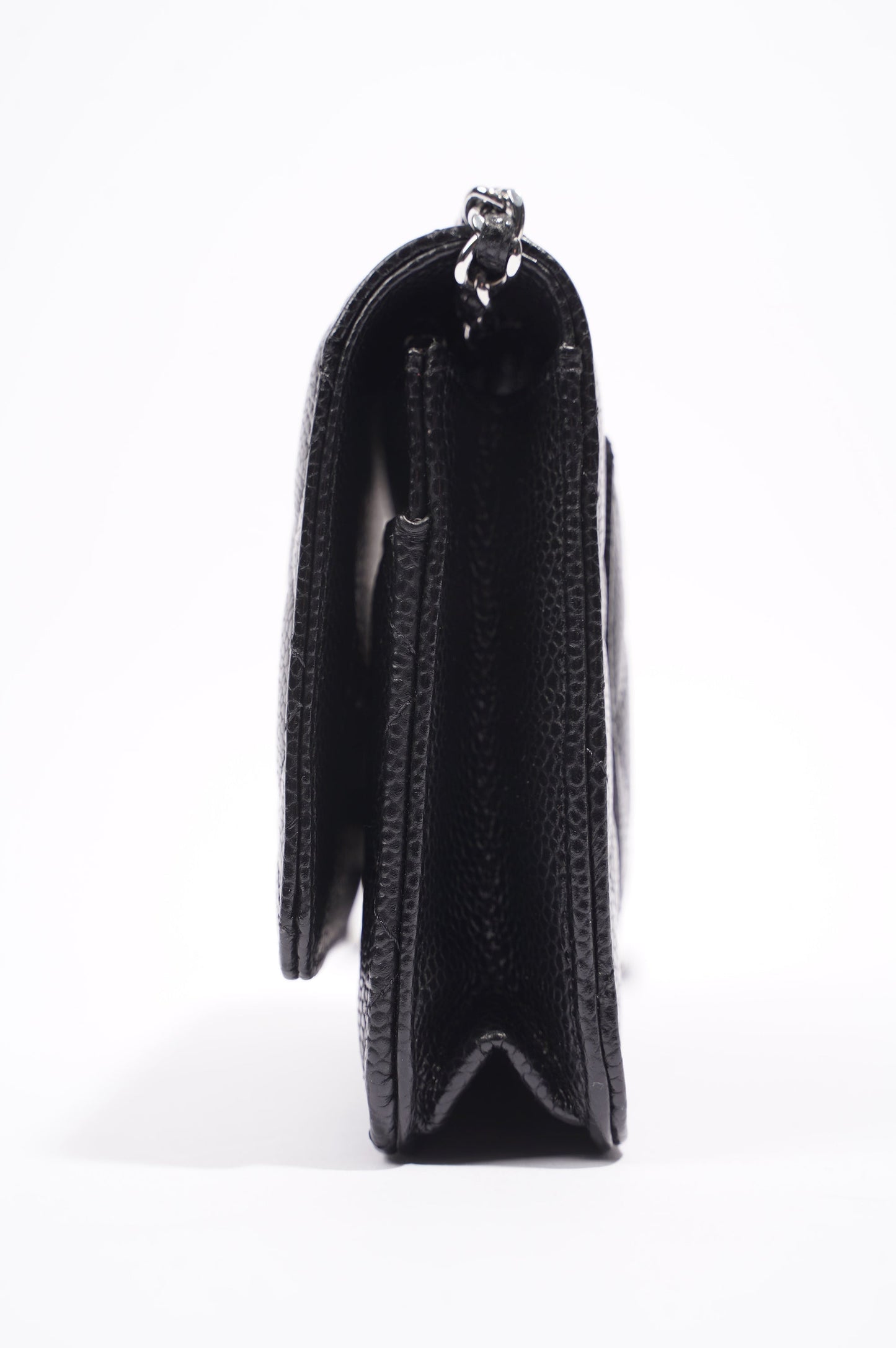 Chanel Wallet On Chain Black Caviar Leather