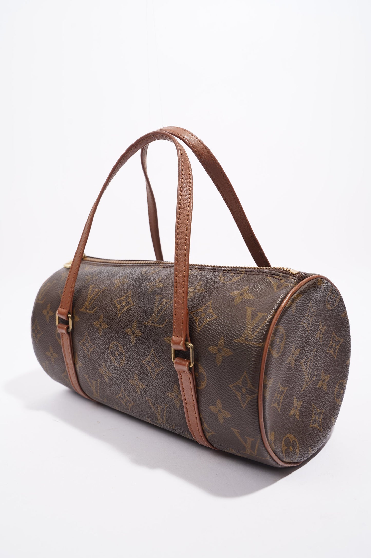 Louis Vuitton Womens Papillon Monogram Brown Canvas 26