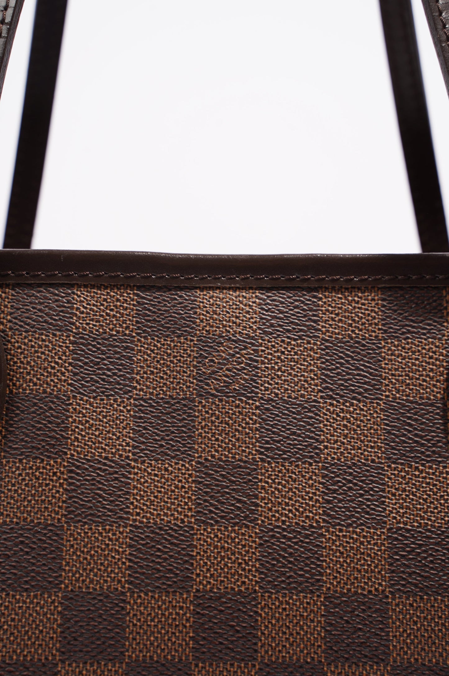 Louis Vuitton Womens Neverfull Damier Ebene Canvas PM