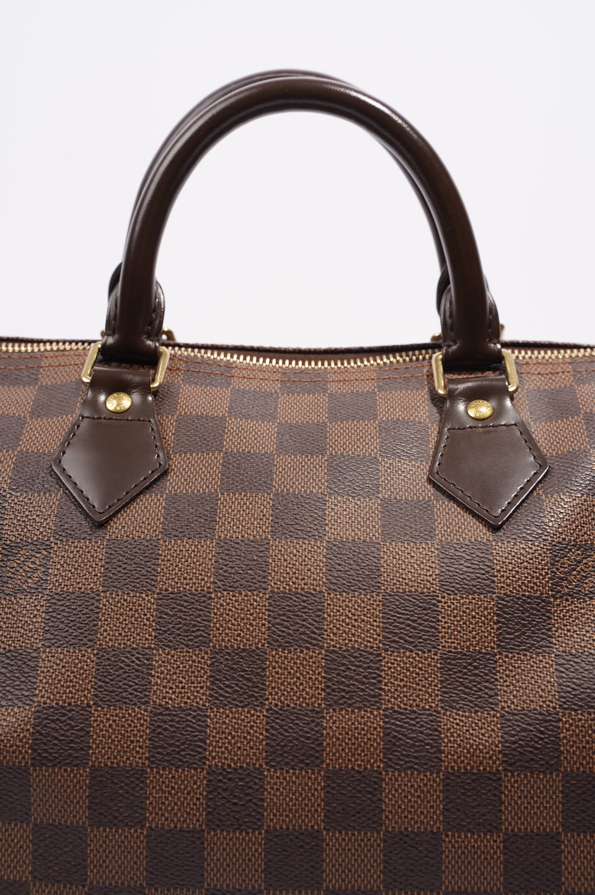 Louis Vuitton Womens Speedy 30 Damier Ebene