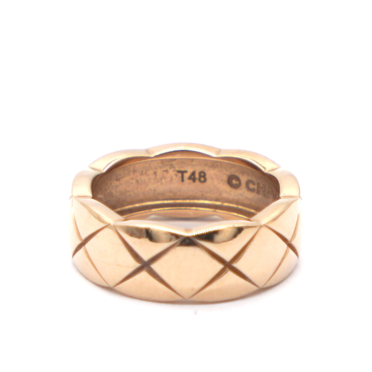 18K Beige Gold Small Coco Crush Ring 48