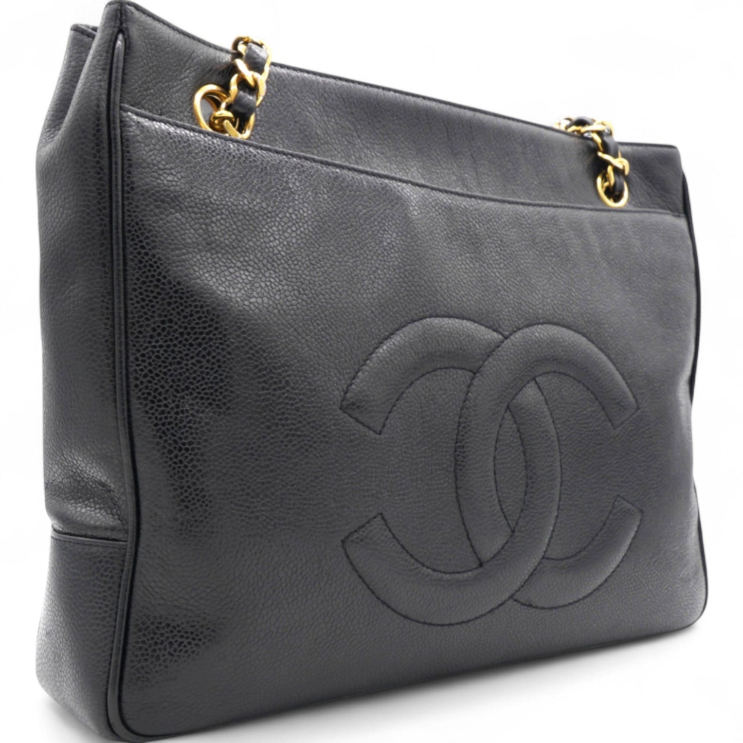 Vintage CC Logo Shoulder Bag
