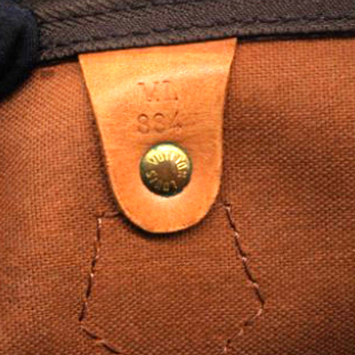 Louis-vuitton Monogram Keepall 40 Brown