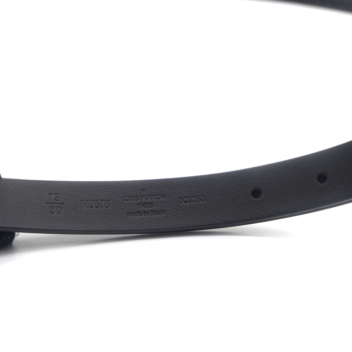 Louis-vuitton Initiales 20mm Belt Black 75