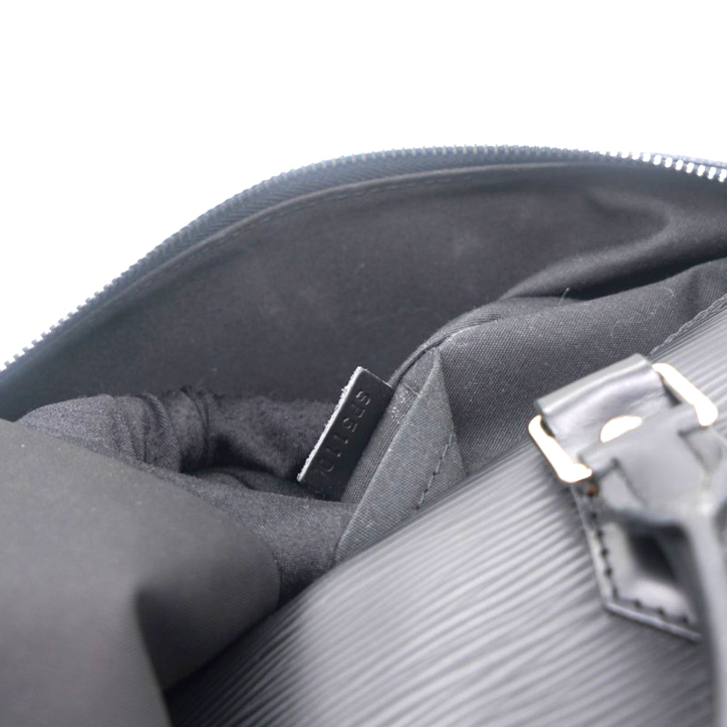 Louis-vuitton Epi Speedy 35 Hand Bag Black