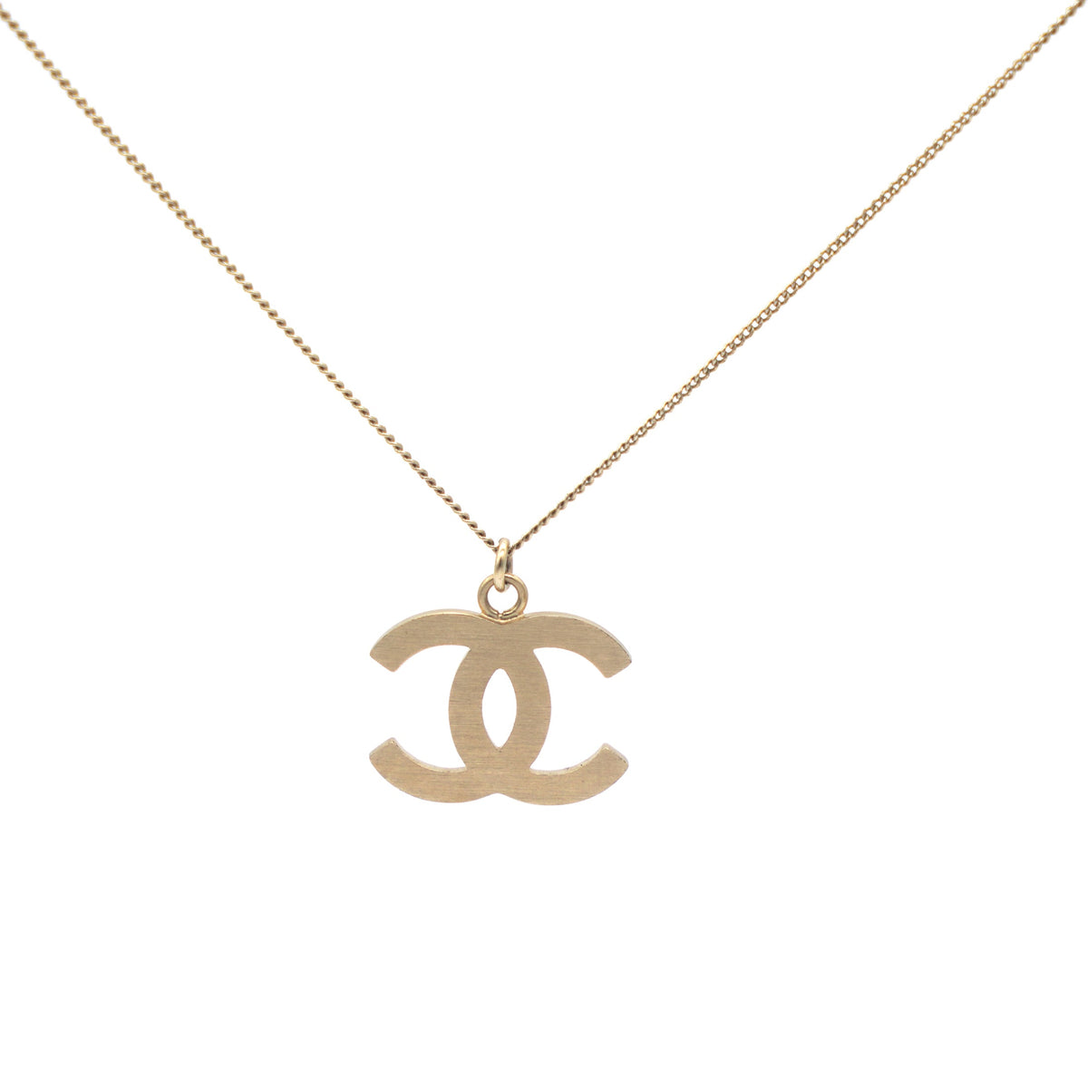 Crystal CC Pendant Necklace