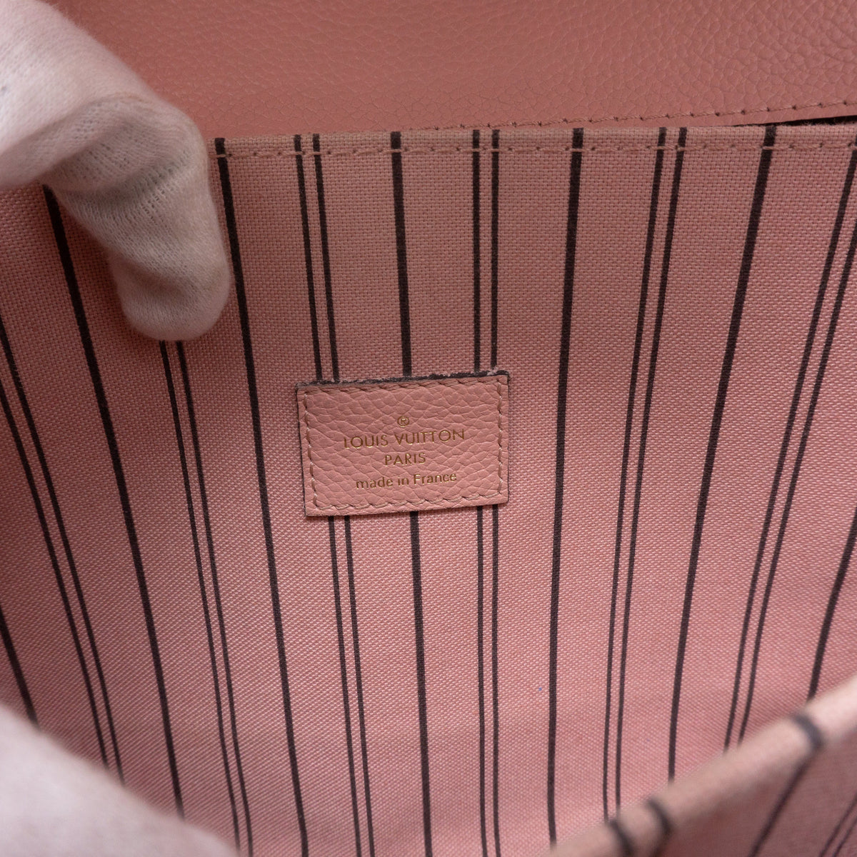 Louis-vuitton Pochette Metis Monogram Empreinte Rose Poudre