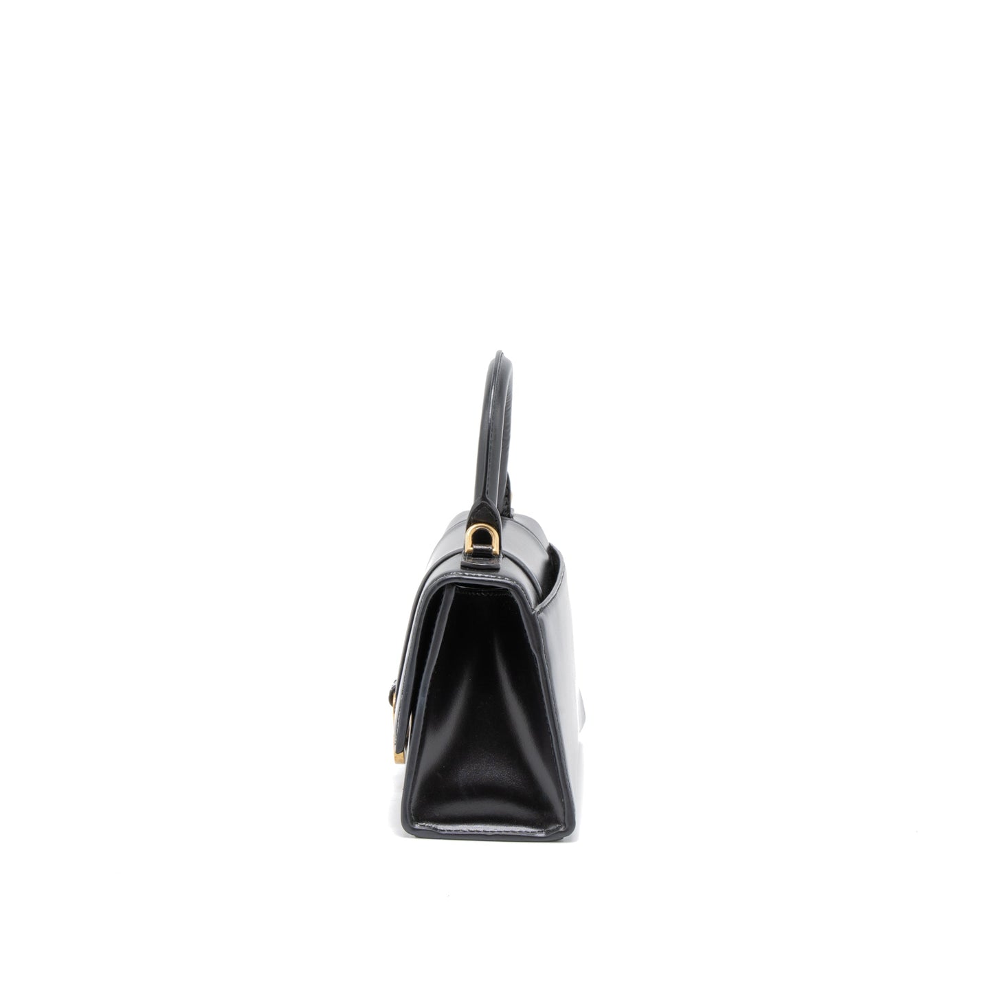 Balenciaga Hourglass XS Calfskin Black GHW
