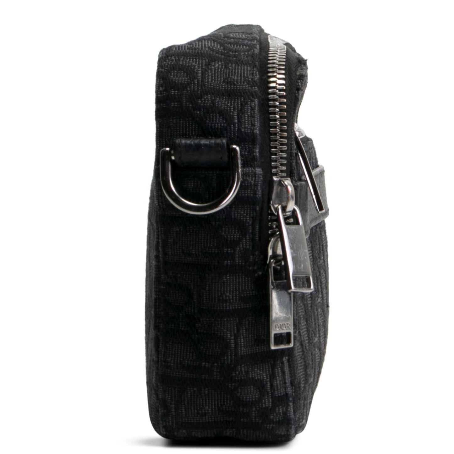 DIOR Homme Oblique Jacquard Safari Messenger- Black