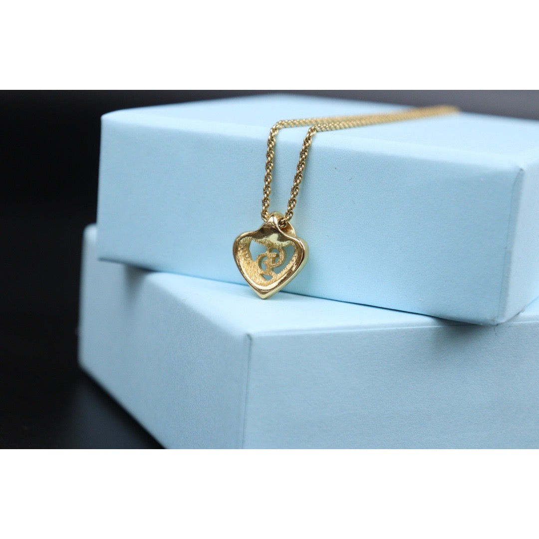 Rank A | Dior CD Necklace Gold Plated |V24030765