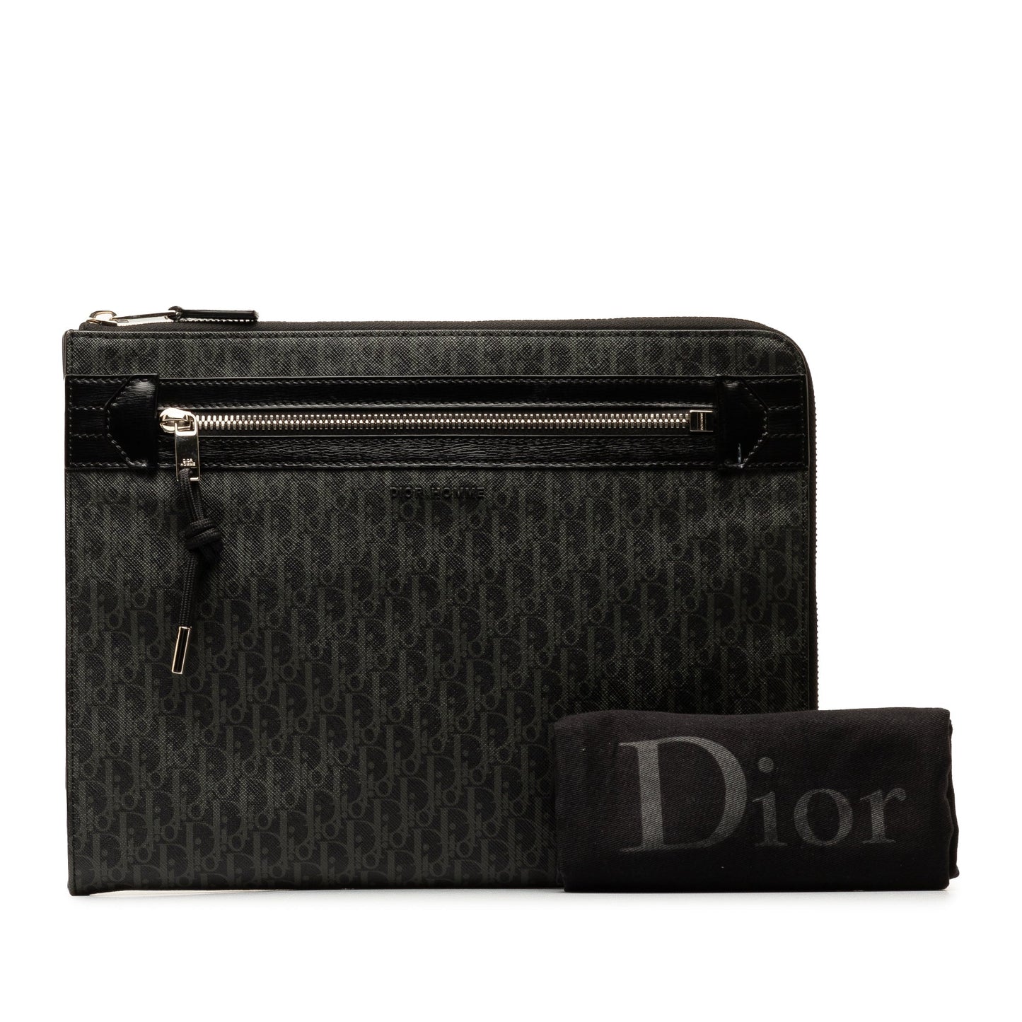 Oblique Clutch Bag