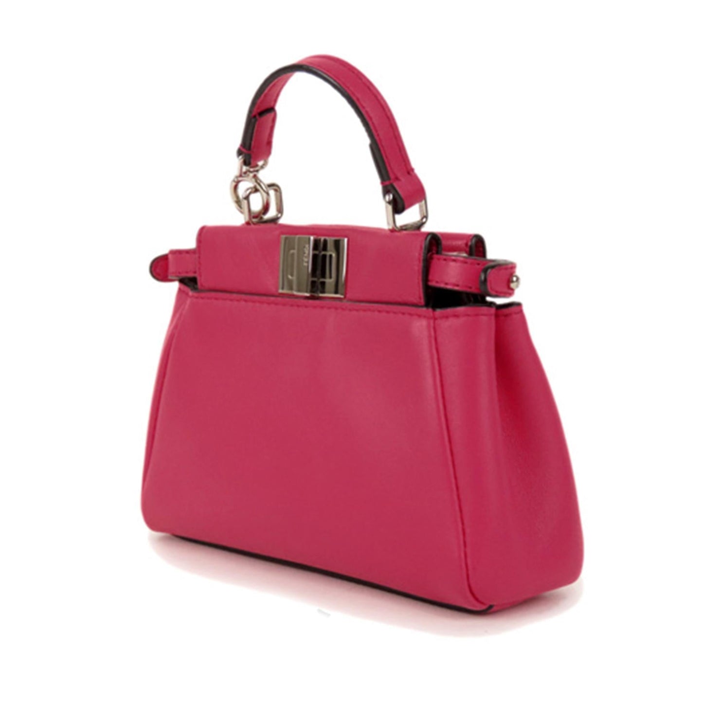 Fendi Leather Mini Peekaboo Satchel (SHG-13890)