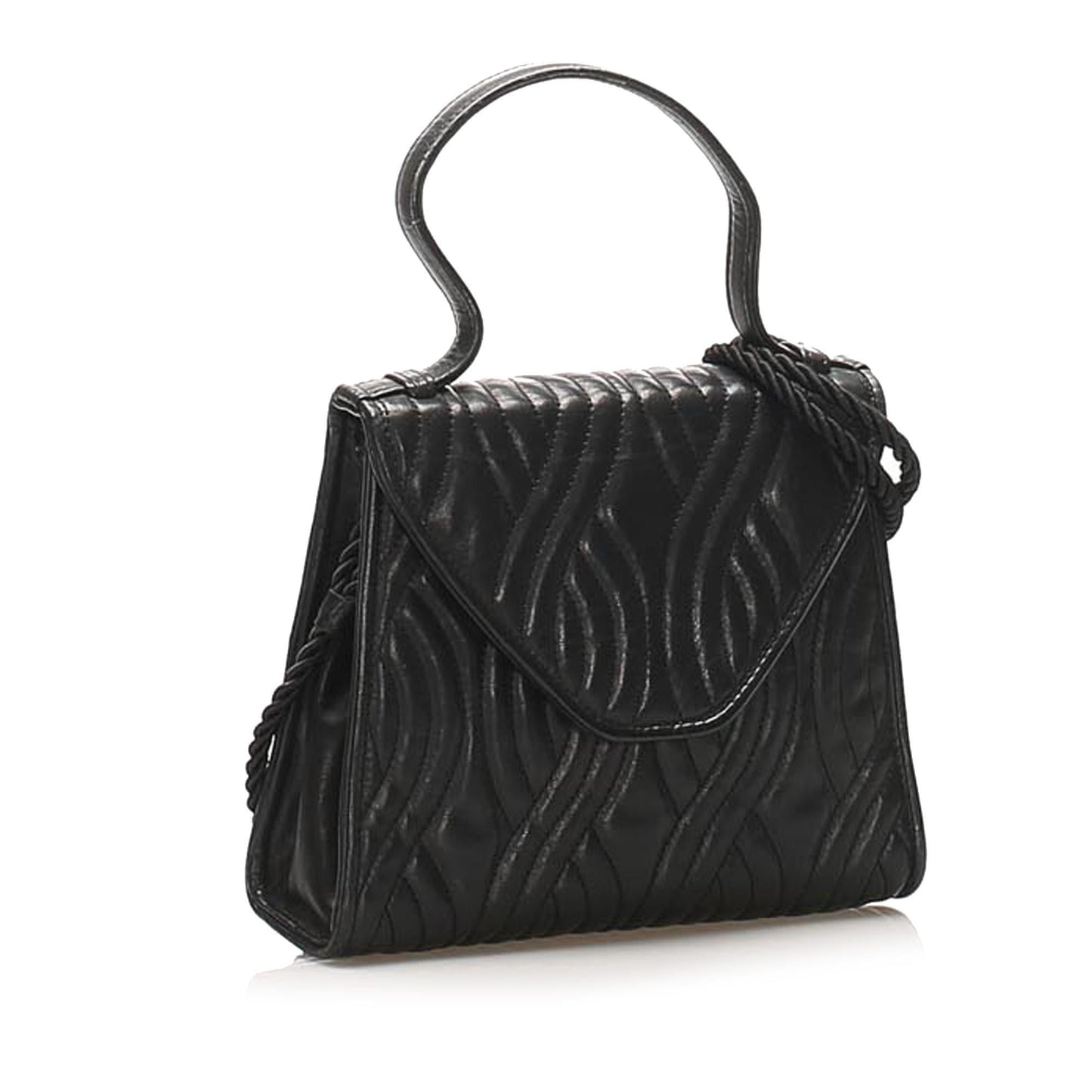 Fendi Quilted Leather Satchel (SHG-14889)