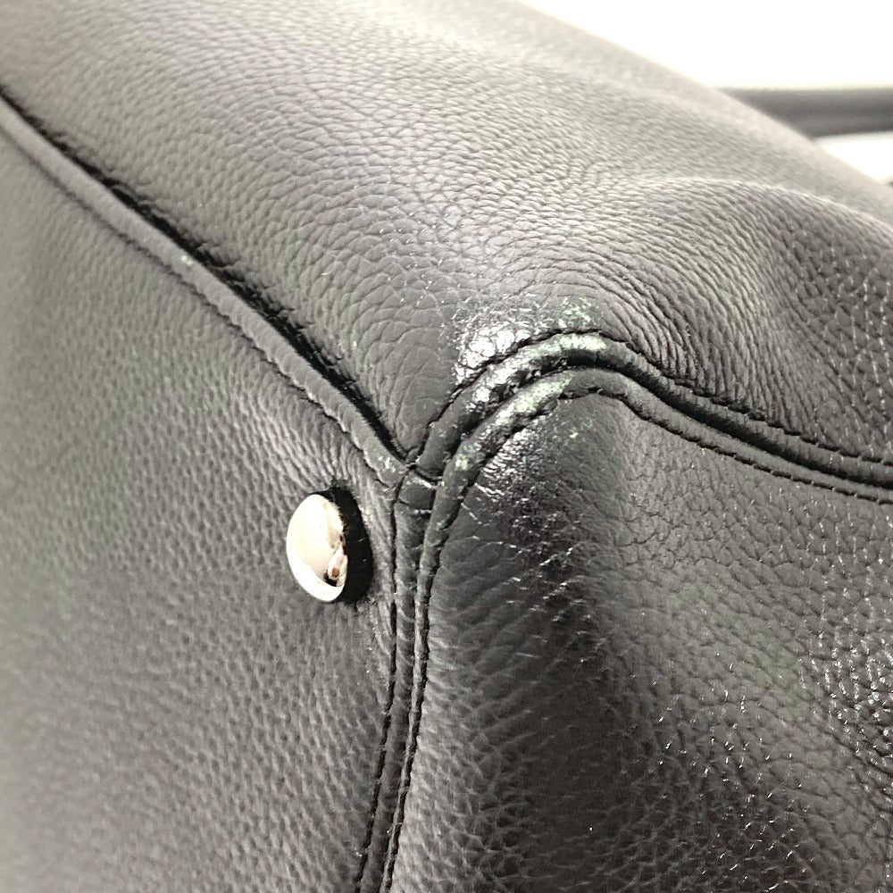 CHANEL Tote Bag A29292 leather black Executive Handbag