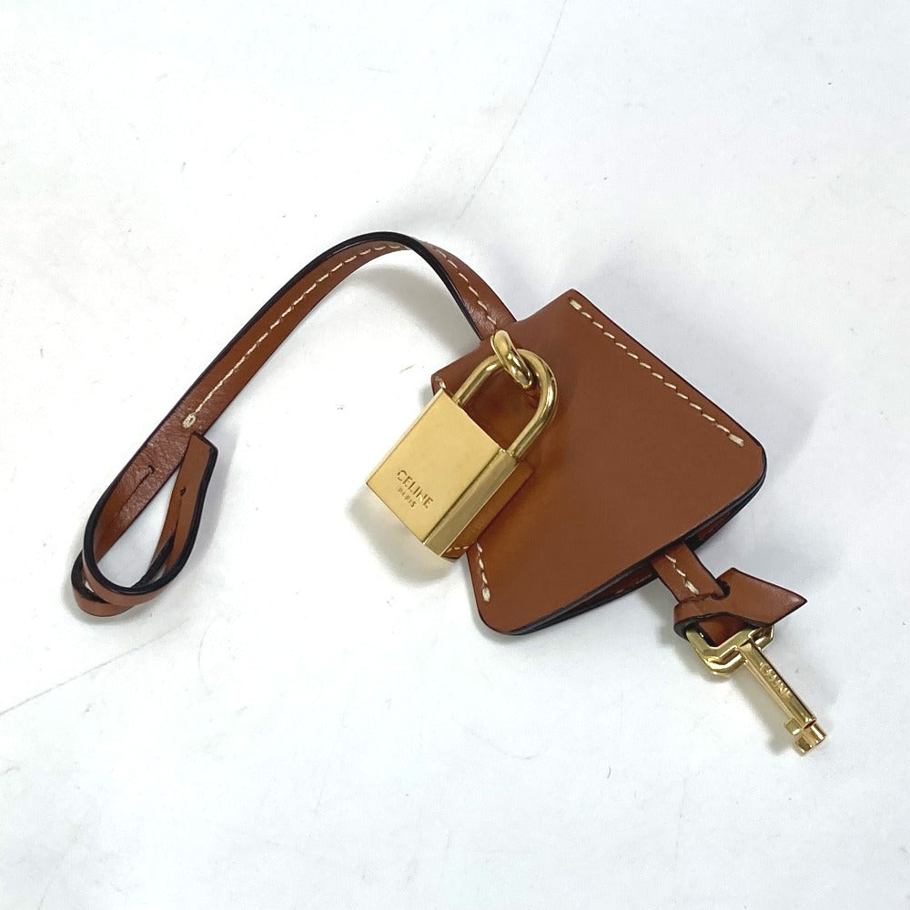 CELINE Shoulder Bag 19006 Canvas / leather Brown Shoulder Horizontal hippo Women Used