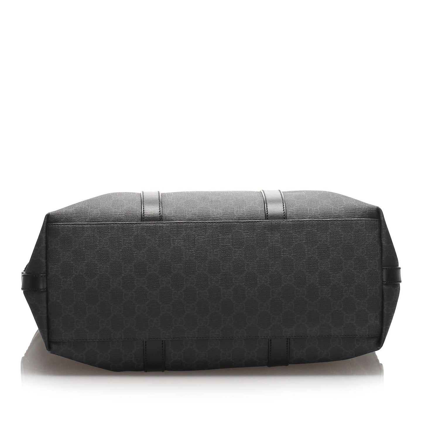 Gucci Black GG Supreme Tote Bag