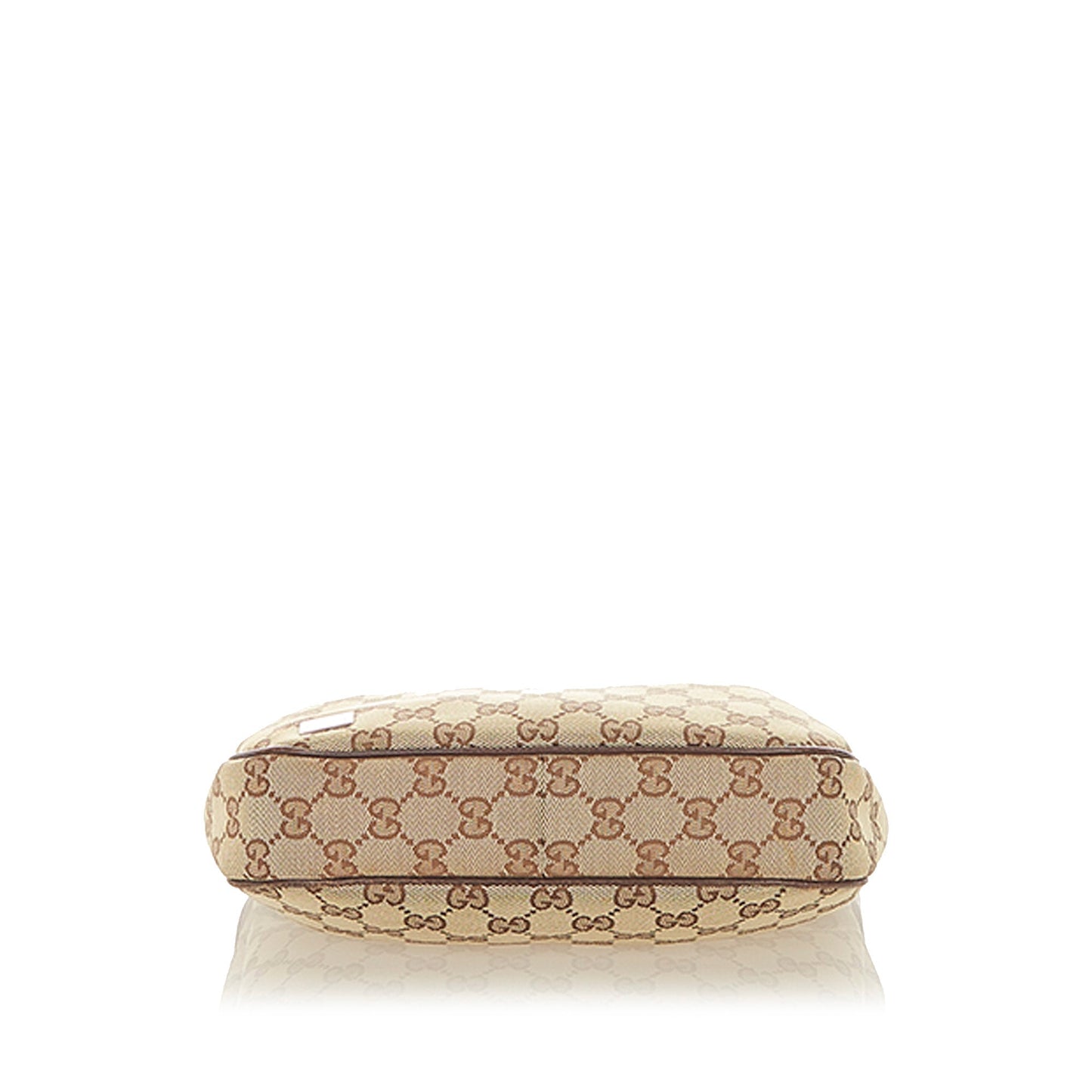 Gucci GG Canvas Web Handbag Brown