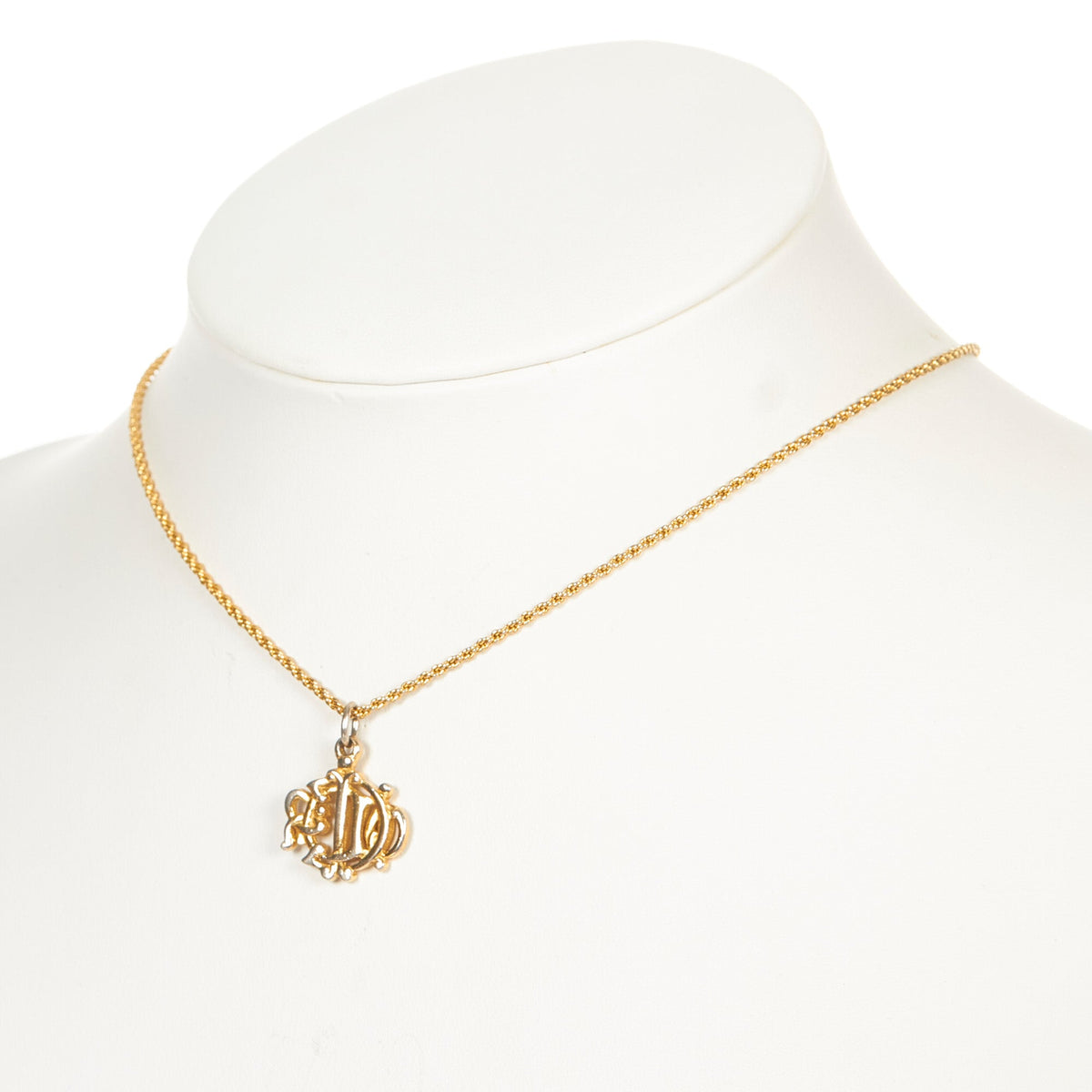 Logo Necklace Gold