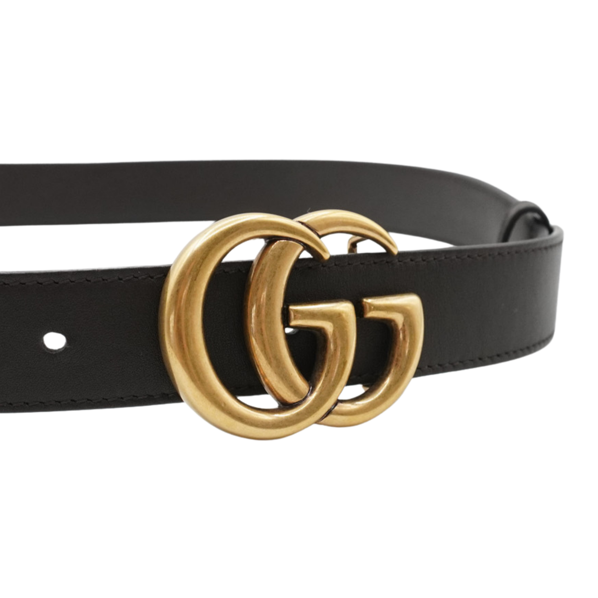 Gucci 'Marmont' Thin Belt - 80/32
