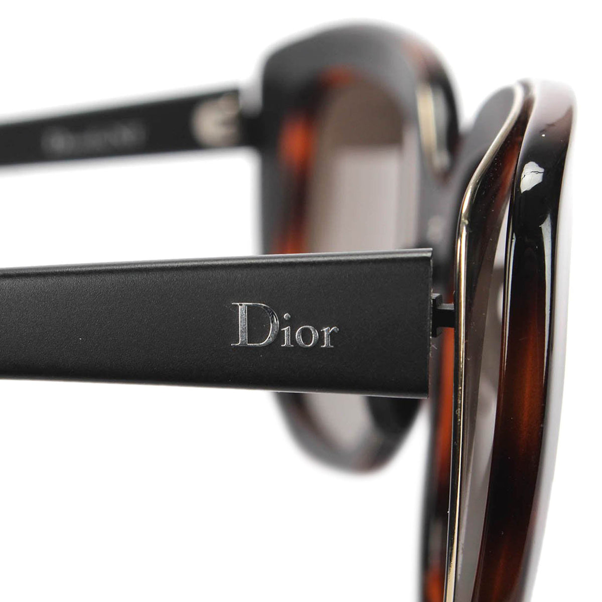 Square Tinted Sunglasses Brown