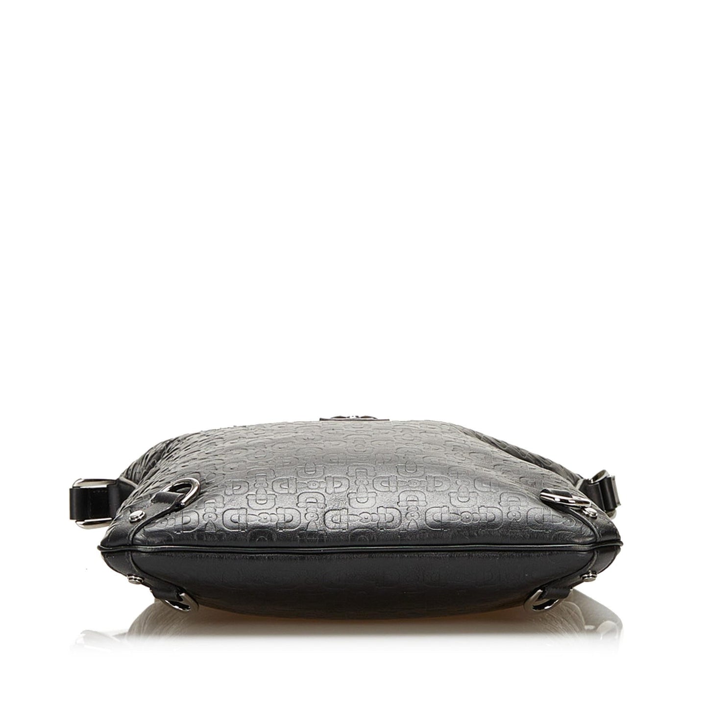 Gucci Abbey D-Ring Embossed Horsebit Crossbody