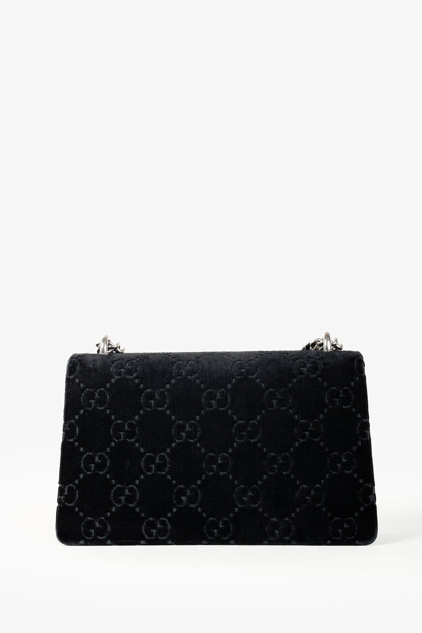 Gucci Velvet GG Monogram Dionysus Shoulder Bag