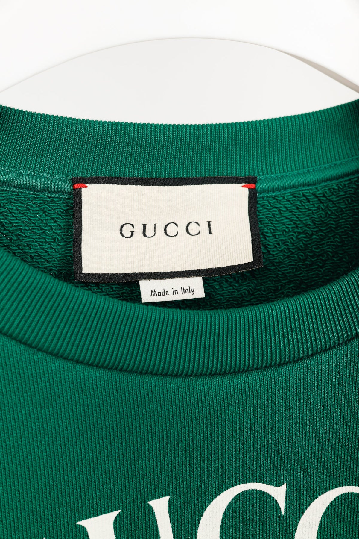 Gucci Forest Cotton Interlocking G Logo Sweatshirt