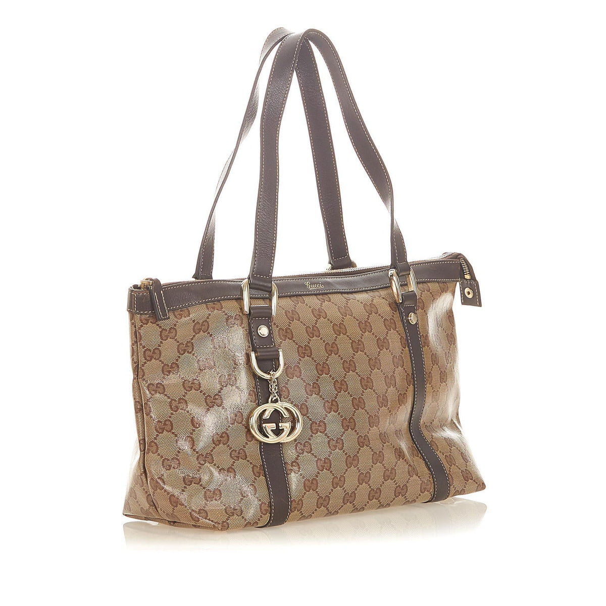 Gucci GG Canvas Abbey Tote Bag (SHG-20125)