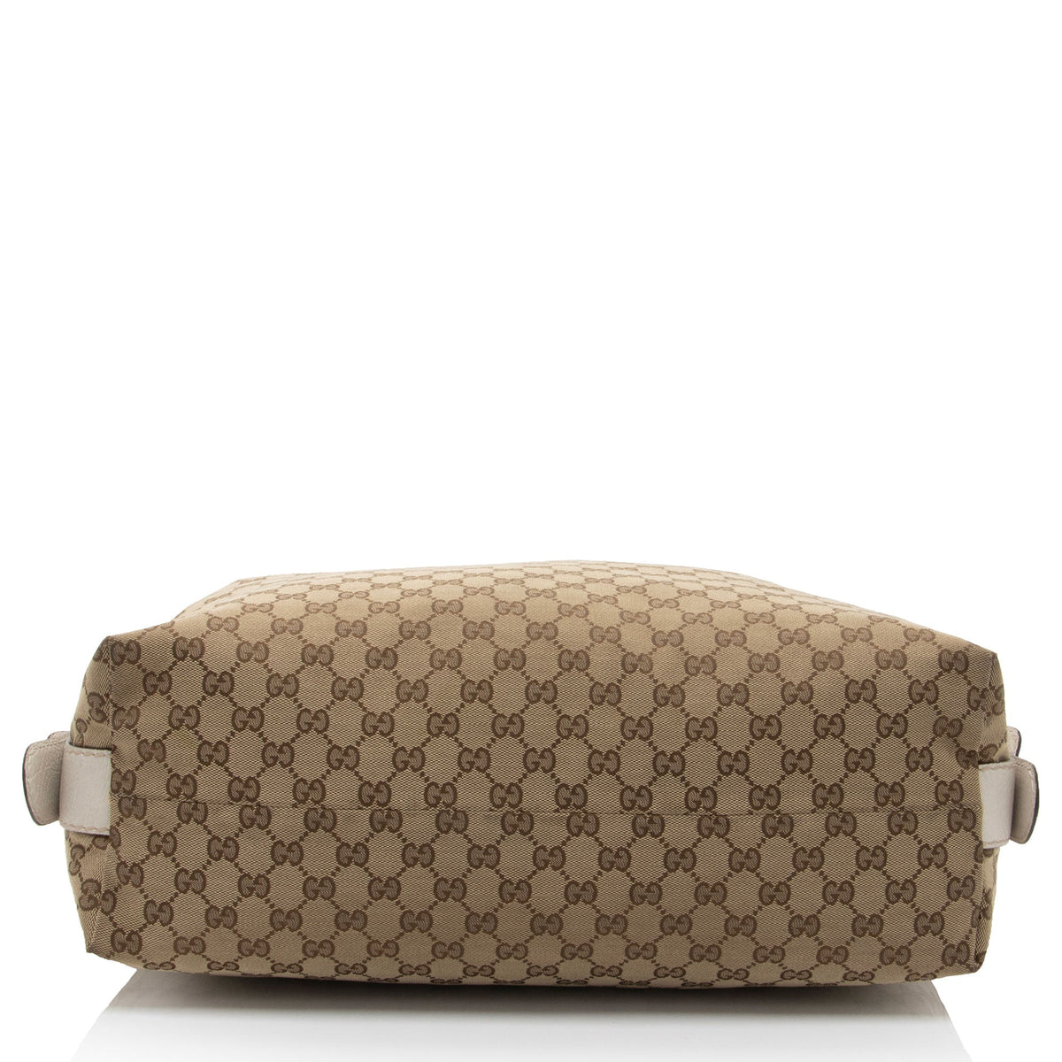 Gucci GG Canvas Bamboo Bar Large Tote (SHF-8uUHe9)