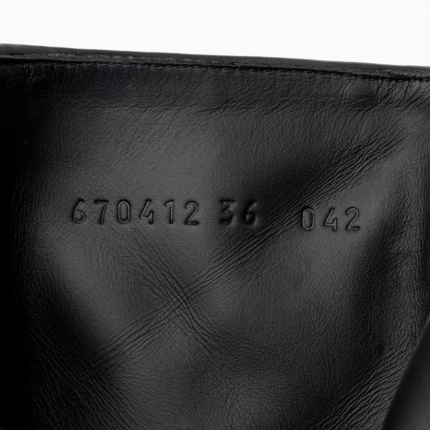 Gucci GG Supreme Calfskin Interlocking G Boots - Size 6 / 36