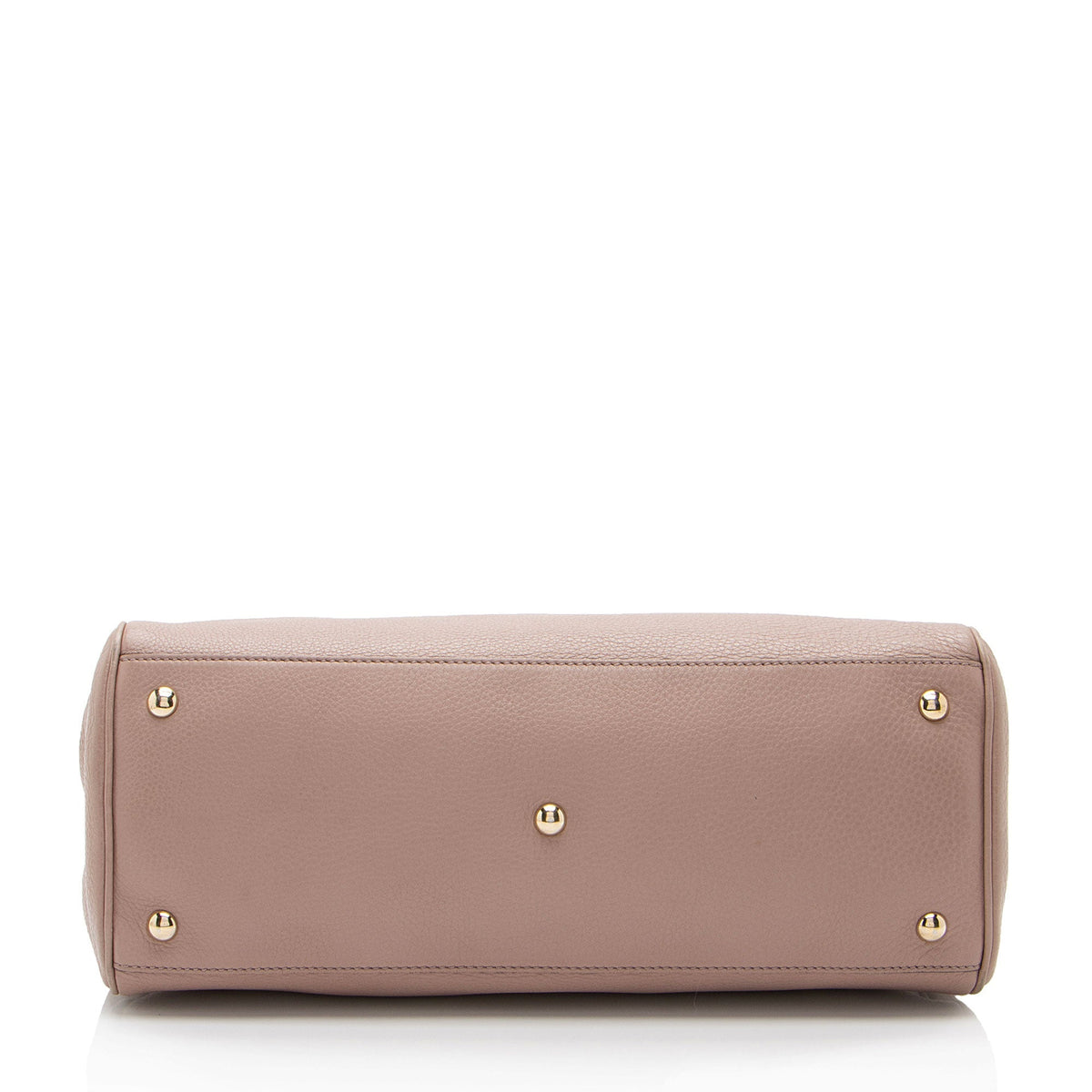Gucci Leather Bamboo Medium Shopper Tote