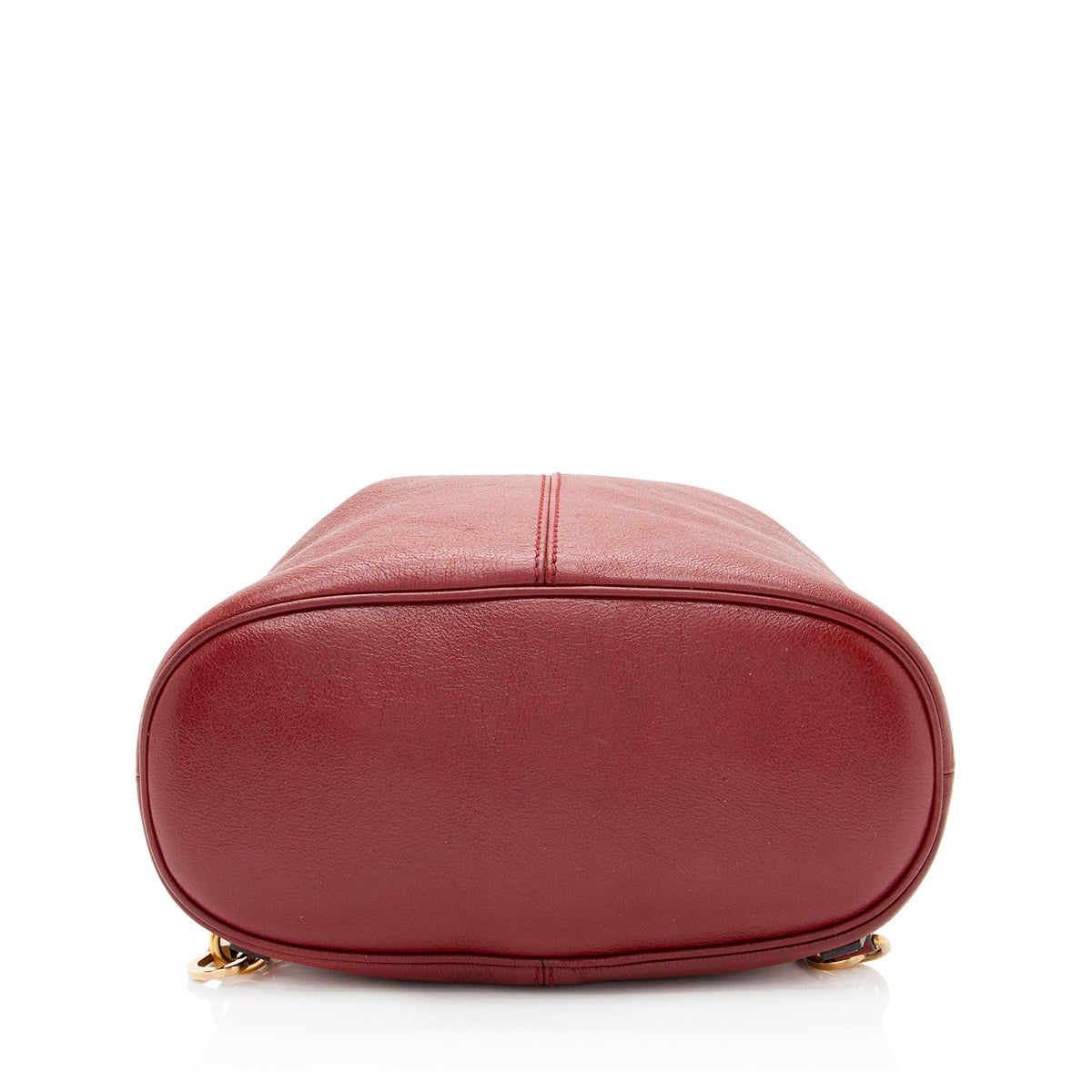 Gucci Leather Rebelle Medium Backpack
