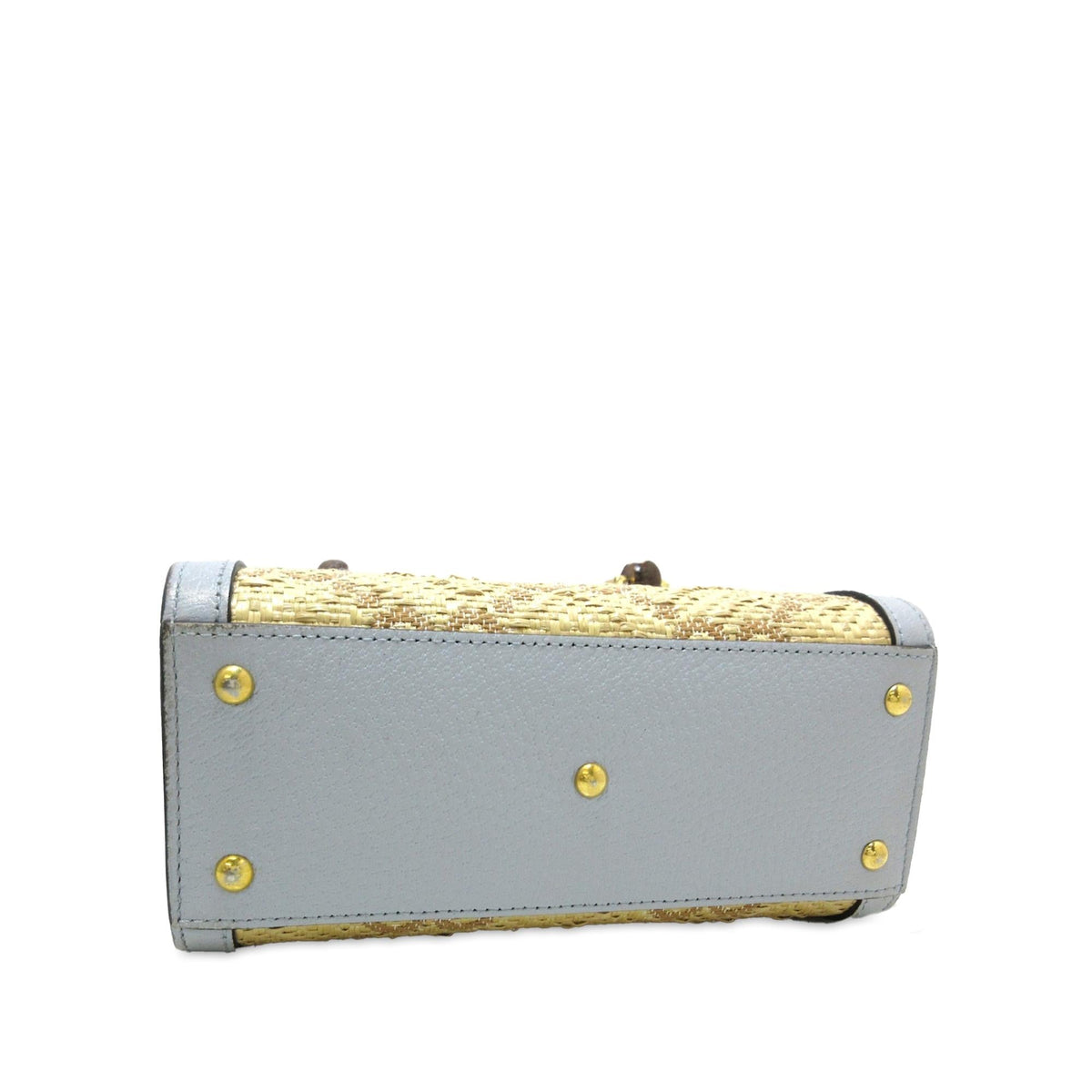 Gucci Mini Jumbo GG Raffia Diana (SHG-drcDRd)