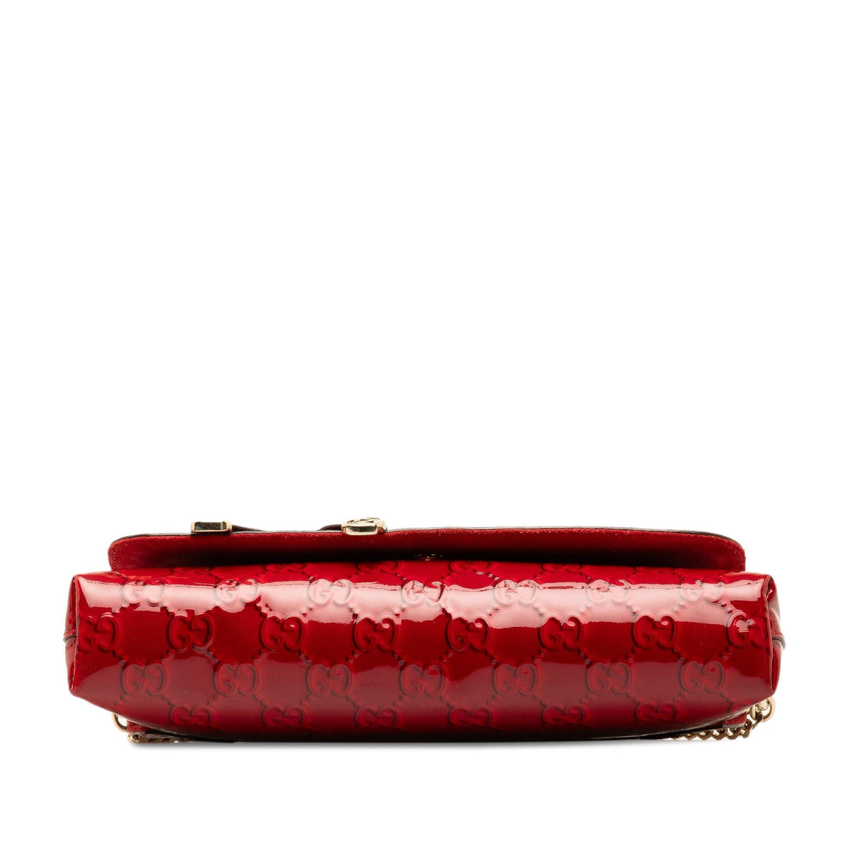 Gucci Patent Guccissima Mayfair Shoulder Bag (SHG-ksmz4h)