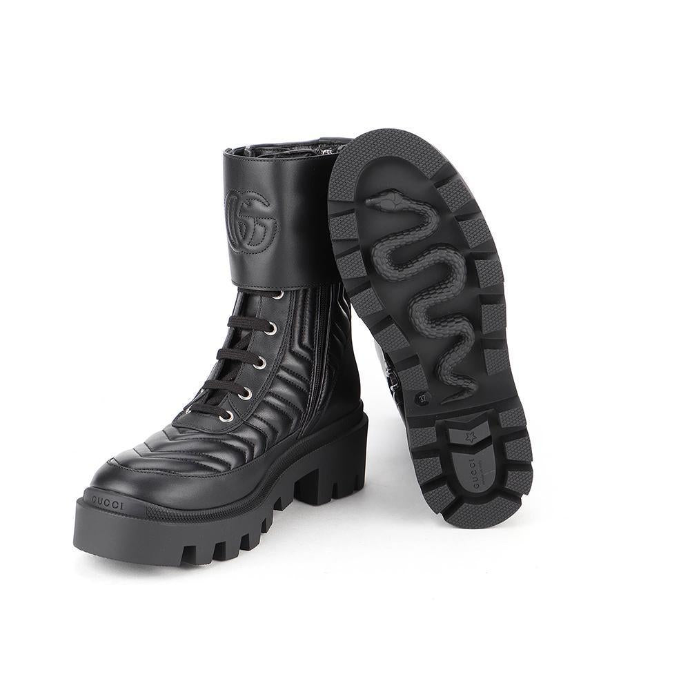 Gucci Shoes Women's boot with Interlocking G Boots (GGW3100)