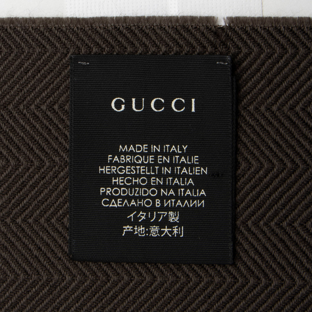 Gucci Wool Logo 190cm Scarf