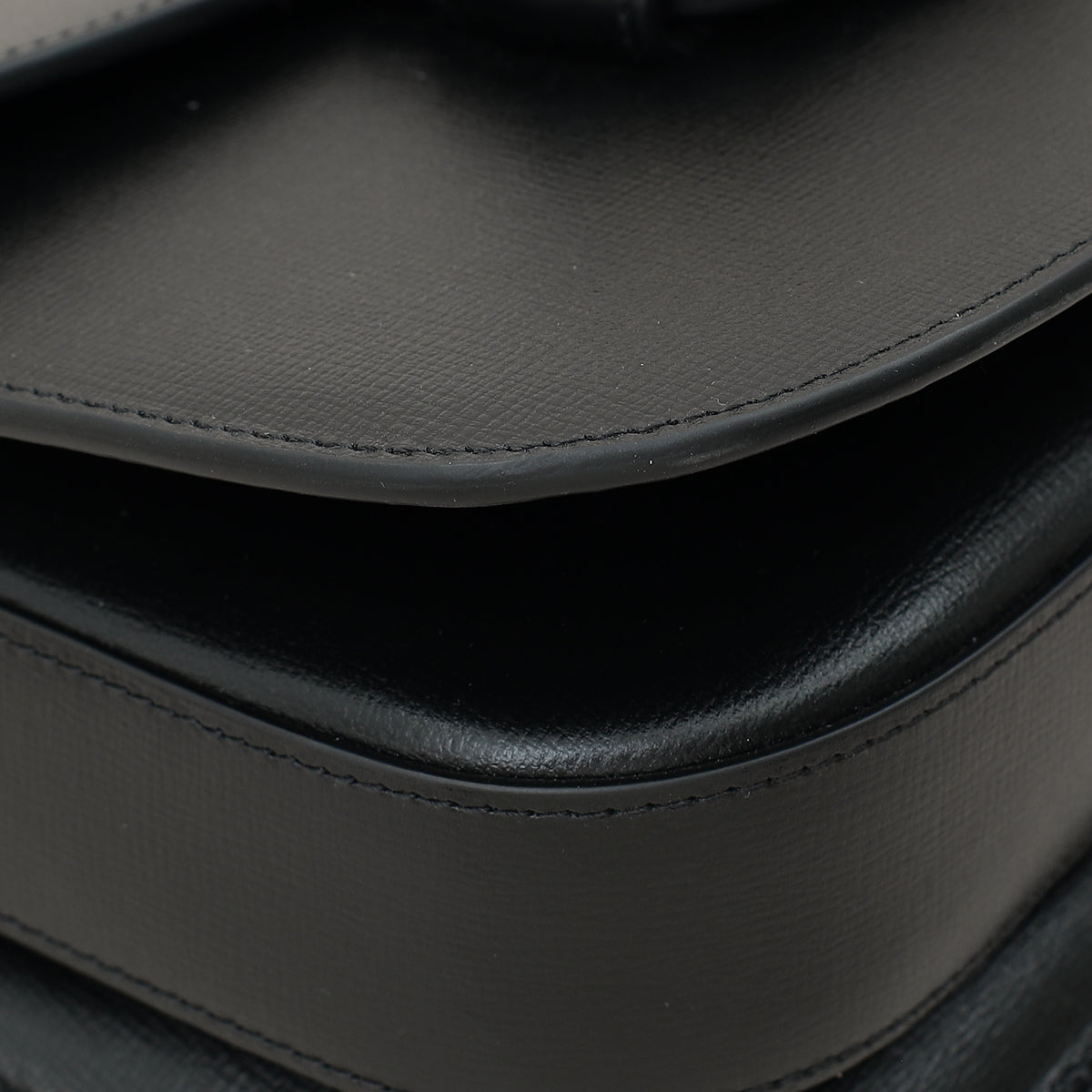 Gucci Black Horsebit 1955 Medium Flap Bag