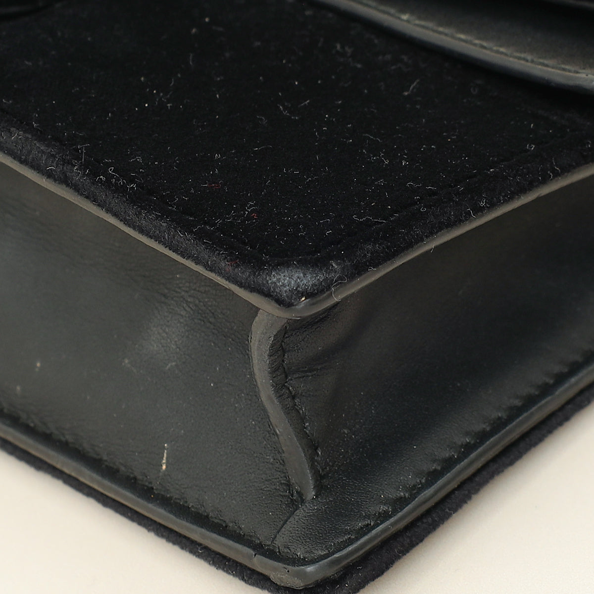 Gucci Black Dionysus Velvet Super Mini Bag