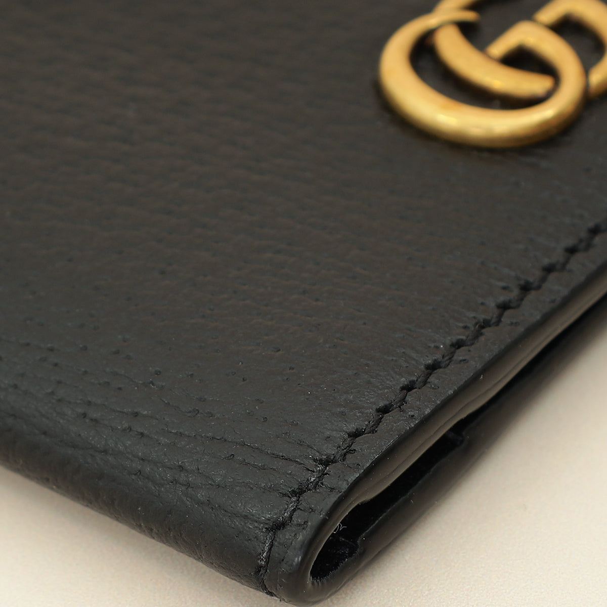 Gucci Black GG Marmont Card Case