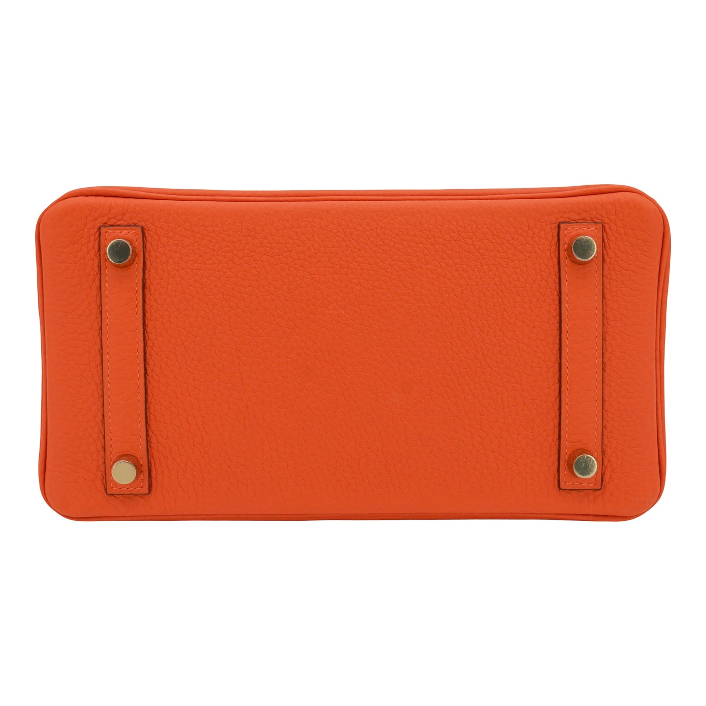 Hermès 25cm Birkin Orange Togo Leather Gold Hardware