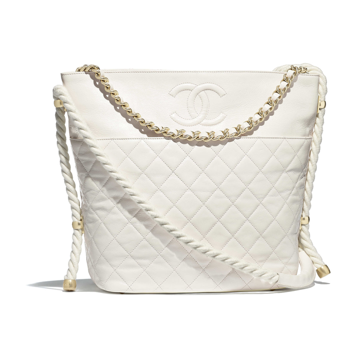 Chanel Hobo HandBag White