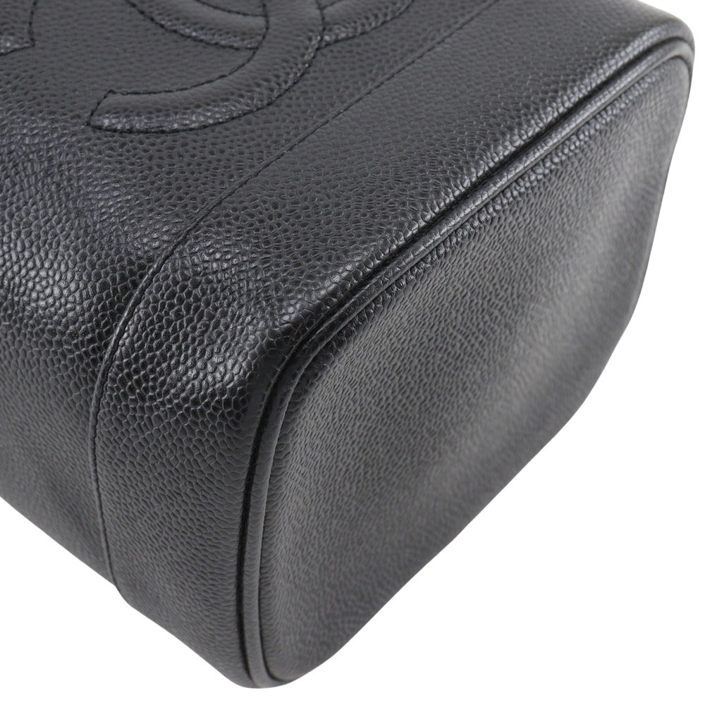 CHANEL Pouch A01998 Caviar skin black COCO Mark Vanity