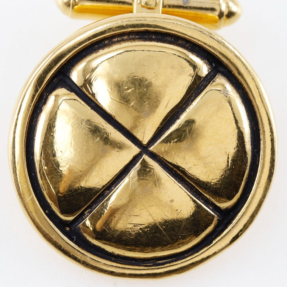 CHANEL cuffs Plated Gold gold vintage Matrasse