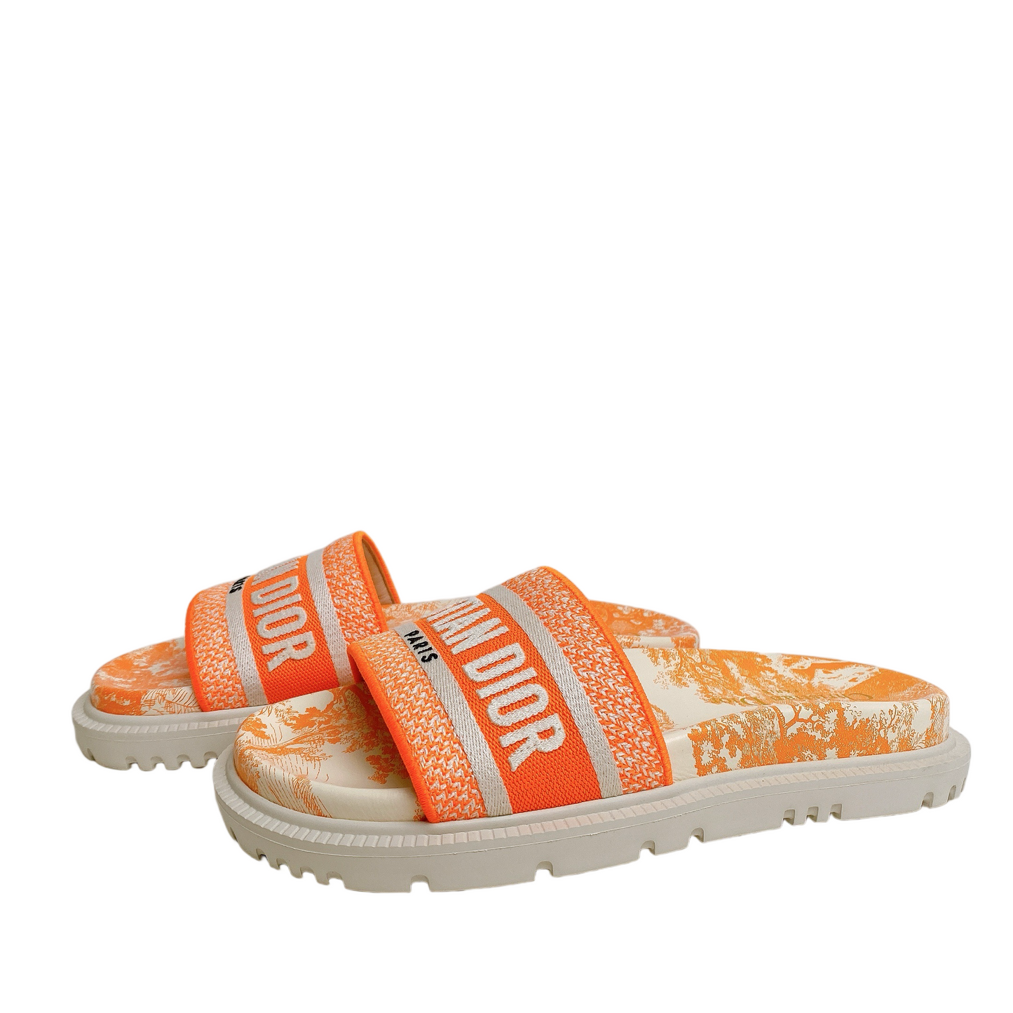 DIOR SANDAL IN ORANGE COLOR