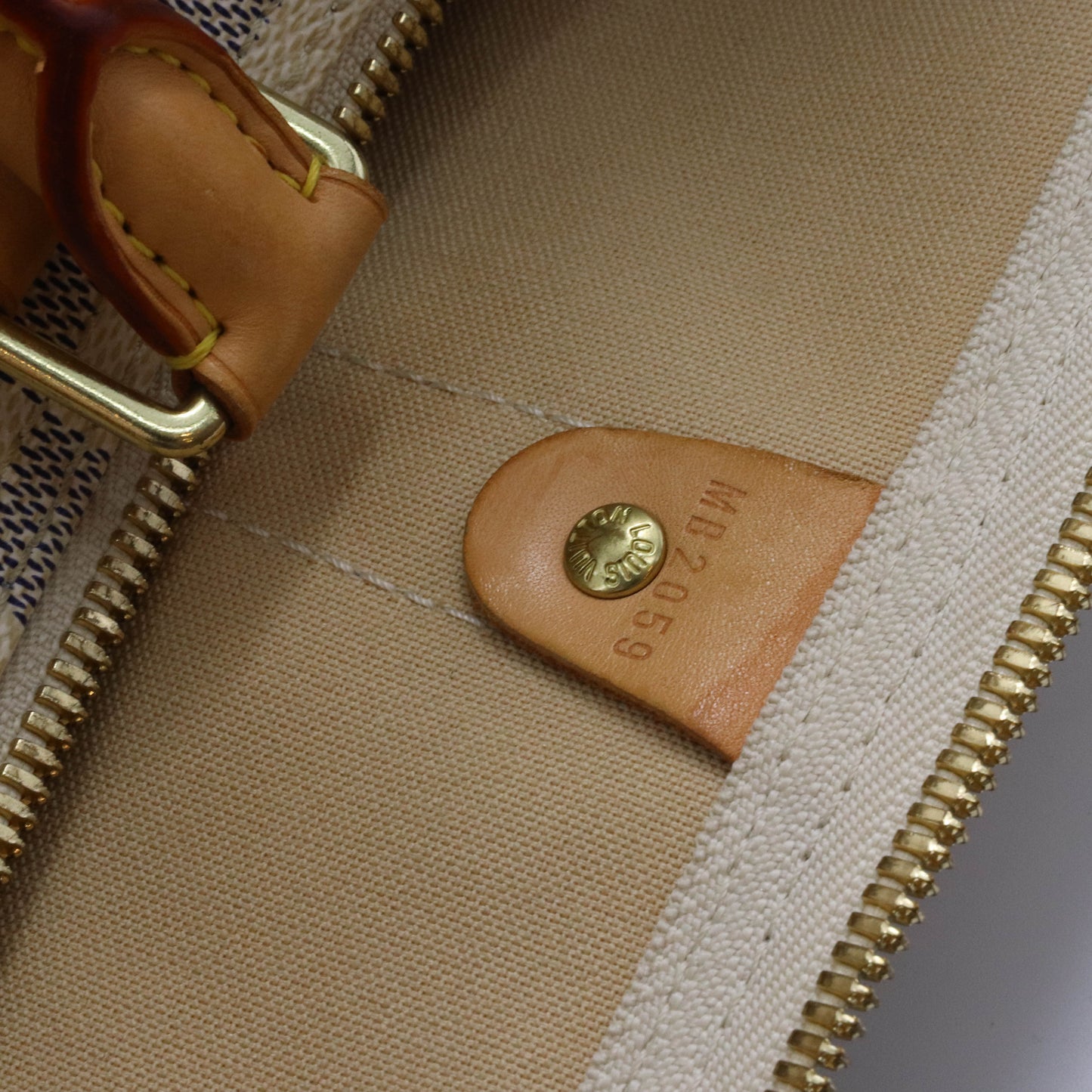 Louis-Vuitton Damier Azur Canvas Keepall Bandoulière 45