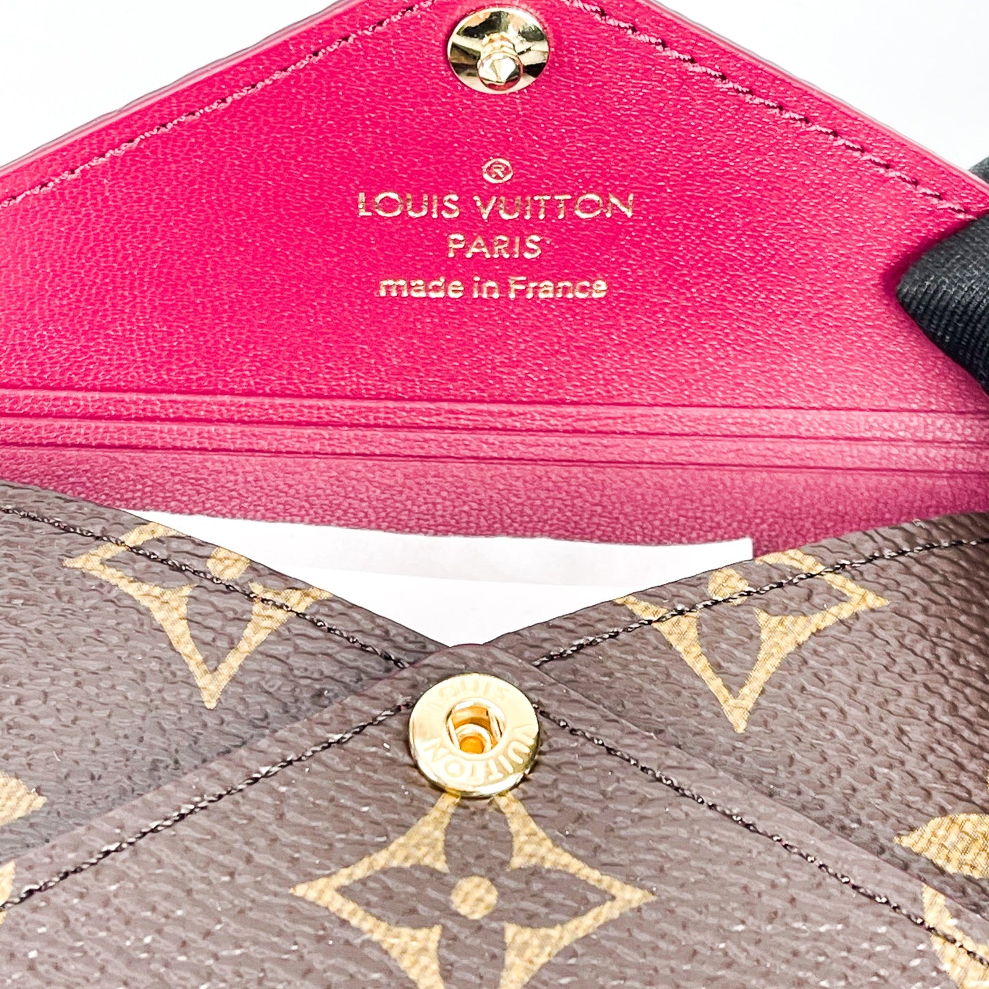 Louis-Vuitton Monogram Small Kirigami Pochette Fuchsia