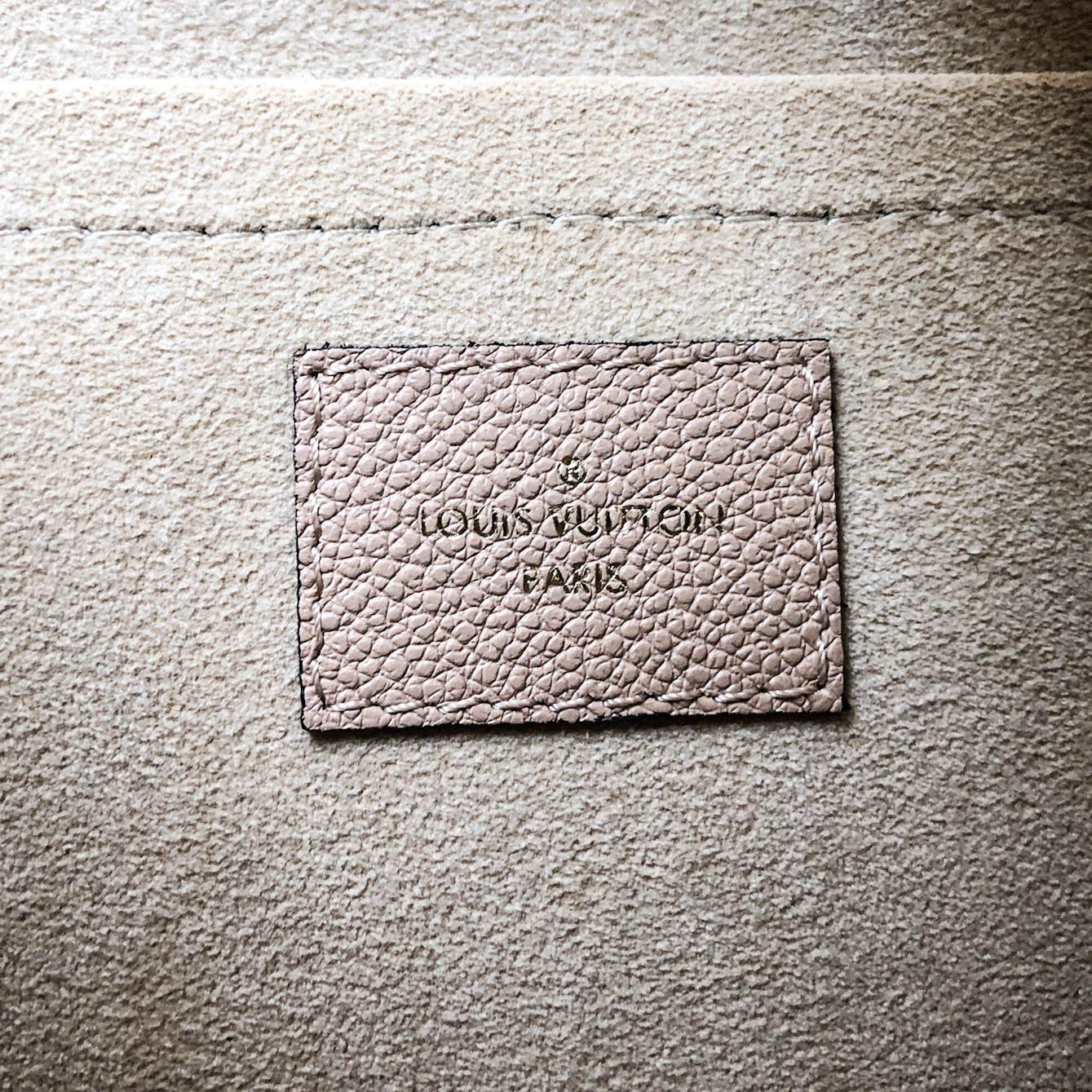 Louis-Vuitton Empreinte Leather Trocadero Bag in Dune