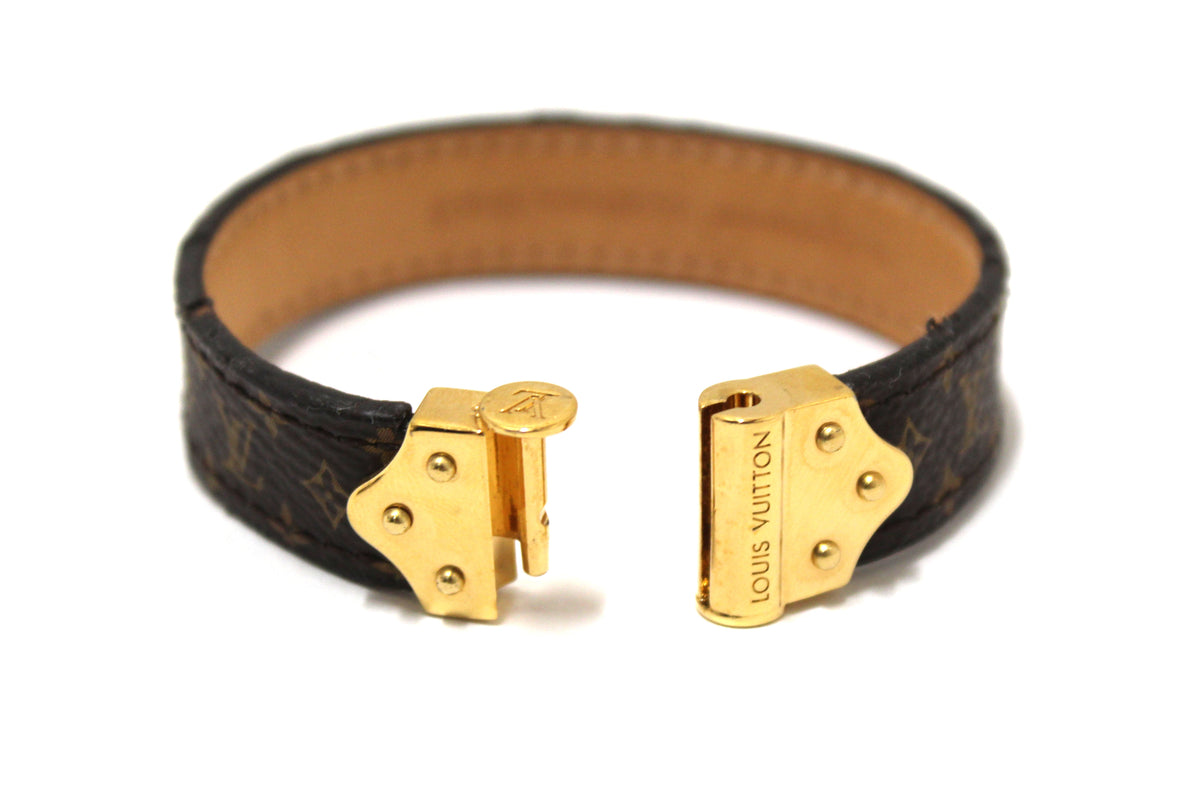 Louis Vuitton Nano Monogram Bracelet Size 17